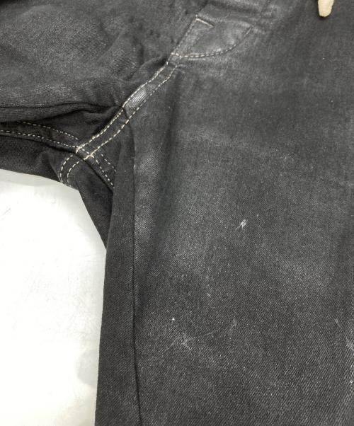 DRKSHDW（ダークシャドウ）DRKSHDW (ダークシャドウ) MASTODON CUT PANTS IN STRETCH DENIM ブラック サイズ:Lの古着・服飾アイテム