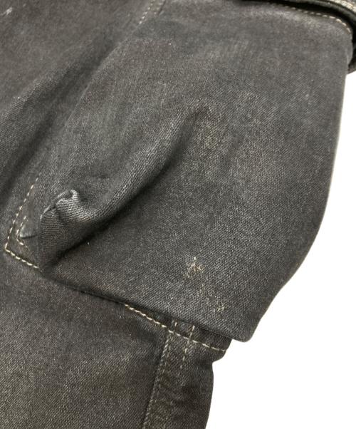 DRKSHDW（ダークシャドウ）DRKSHDW (ダークシャドウ) MASTODON CUT PANTS IN STRETCH DENIM ブラック サイズ:Lの古着・服飾アイテム