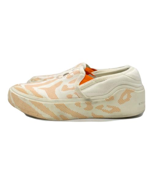 adidas（アディダス）adidas (アディダス) STELLA McCARTNEY (ステラマッカートニー) スリッポン アイボリー サイズ:US6/UK51/2/FR38 2/3/24cmの古着・服飾アイテム