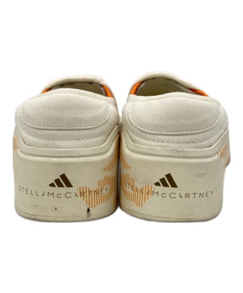 adidas（アディダス）adidas (アディダス) STELLA McCARTNEY (ステラマッカートニー) スリッポン アイボリー サイズ:US6/UK51/2/FR38 2/3/24cmの古着・服飾アイテム