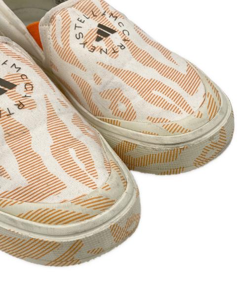 adidas（アディダス）adidas (アディダス) STELLA McCARTNEY (ステラマッカートニー) スリッポン アイボリー サイズ:US6/UK51/2/FR38 2/3/24cmの古着・服飾アイテム