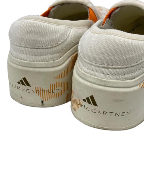 adidas（アディダス）adidas (アディダス) STELLA McCARTNEY (ステラマッカートニー) スリッポン アイボリー サイズ:US6/UK51/2/FR38 2/3/24cmの古着・服飾アイテム