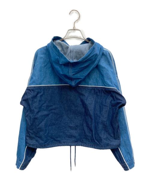 adidas Originals（アディダスオリジナル）adidas originals (アディダスオリジナル) DENIM HOODIE インディゴ サイズ:Lの古着・服飾アイテム
