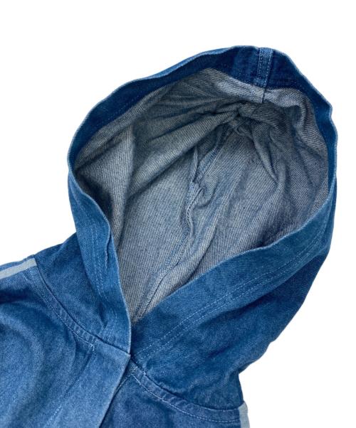 adidas Originals（アディダスオリジナル）adidas originals (アディダスオリジナル) DENIM HOODIE インディゴ サイズ:Lの古着・服飾アイテム