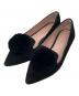 Kate Spade（ケイトスペード）の古着「AMOUR POM FLAT」｜ブラック