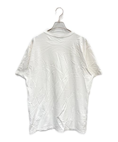 maison kitsune（メゾンキツネ）MAISON KITSUNE (メゾンキツネ) FOX HEAD PATCH CLASSIC TEE-SHIRT ホワイト サイズ:Lの古着・服飾アイテム