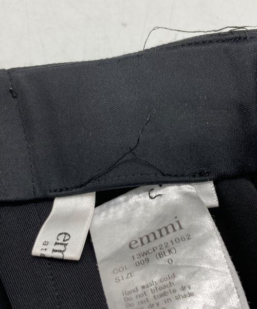 emmi atelier（エミアトリエ）emmi atelier (エミアトリエ) コクーンダンボールパンツ ブラックの古着・服飾アイテム