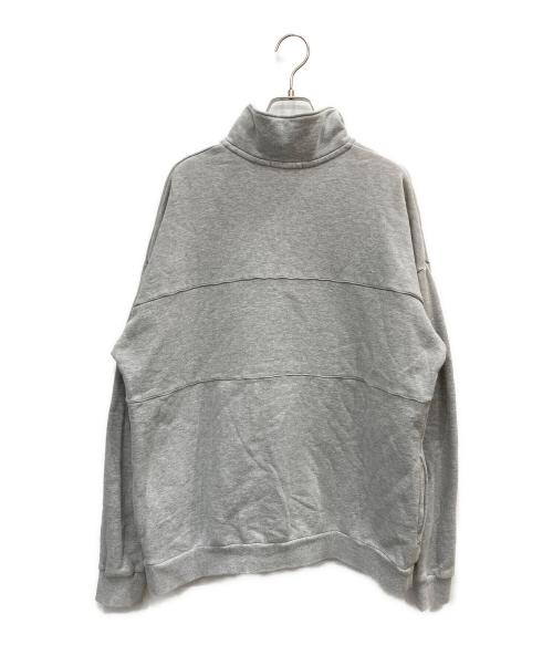 FRED PERRY（フレッドペリー）FRED PERRY (フレッドペリー) ハーフジップスウェット ライトグレー サイズ:Mの古着・服飾アイテム