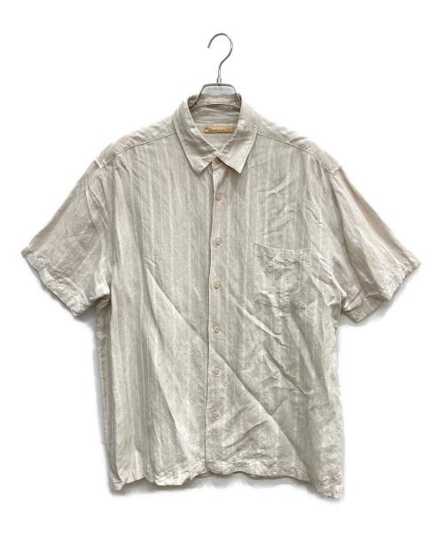 the havanera co（ハバネラ）the havanera co (ハバネラ) キューバシャツ ベージュ サイズ:XLの古着・服飾アイテム