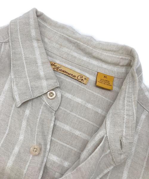 the havanera co（ハバネラ）the havanera co (ハバネラ) キューバシャツ ベージュ サイズ:XLの古着・服飾アイテム