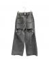 ANDWANG (アンドワン) Back Cutout Denim Pants グレー サイズ:S：6000円