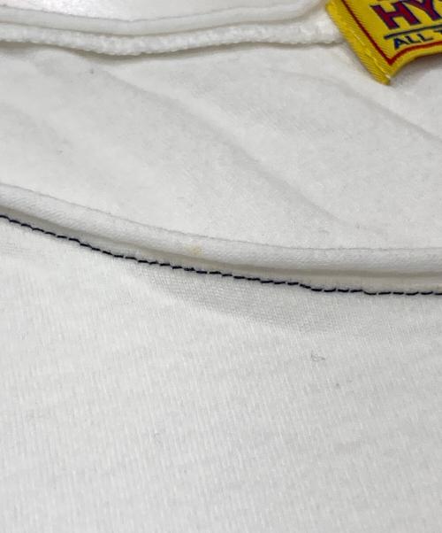 Hysteric Glamour（ヒステリックグラマー）Hysteric Glamour (ヒステリックグラマー) HG LEAGUE Tシャツ ホワイト サイズ:FREEの古着・服飾アイテム