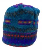 Patagoniaパタゴニア）の古着「サカジャウィア柄フリースキャップ」｜パープル