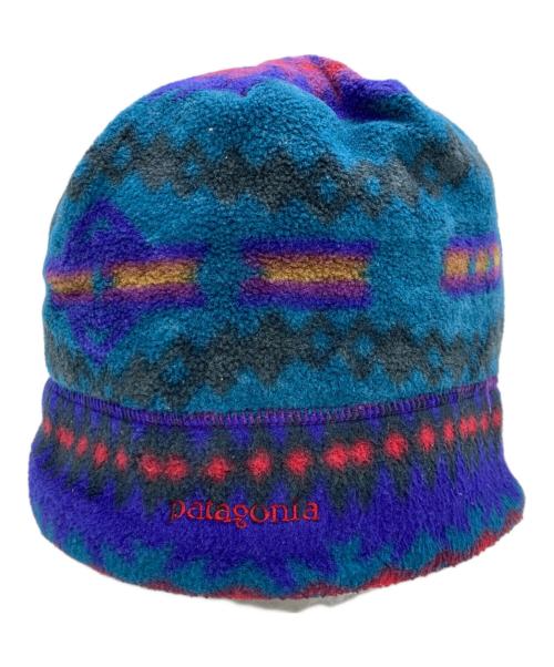 Patagonia（パタゴニア）Patagonia (パタゴニア) サカジャウィア柄フリースキャップ パープル サイズ:Lの古着・服飾アイテム
