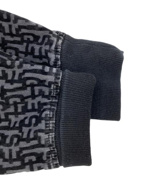 DIESEL（ディーゼル）DIESEL (ディーゼル) D-UM-RIB-NE ジャガードプルオーバーパーカー ブラック サイズ:XSの古着・服飾アイテム