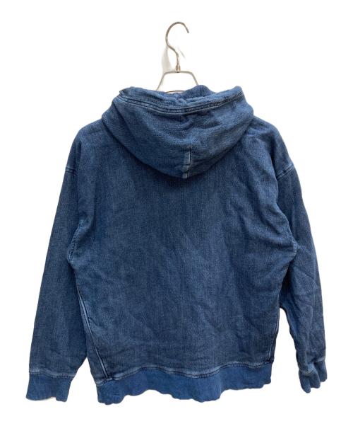 DIESEL（ディーゼル）DIESEL (ディーゼル) D-UM-RIB-NE プルオーバーパーカー インディゴ サイズ:XSの古着・服飾アイテム