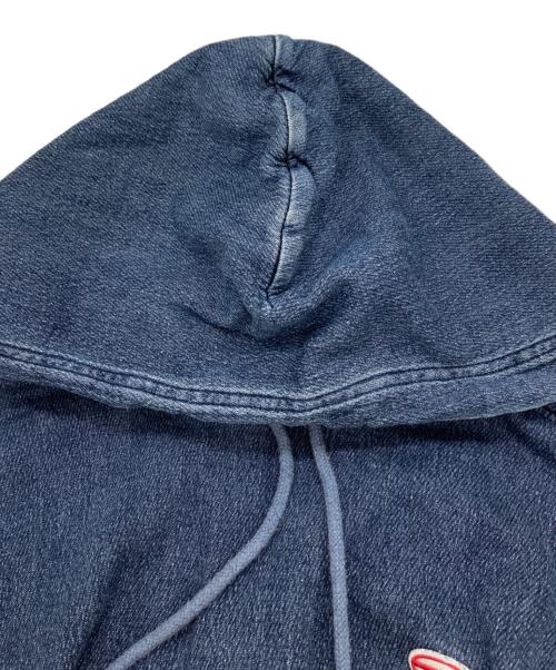 DIESEL（ディーゼル）DIESEL (ディーゼル) D-UM-RIB-NE プルオーバーパーカー インディゴ サイズ:XSの古着・服飾アイテム