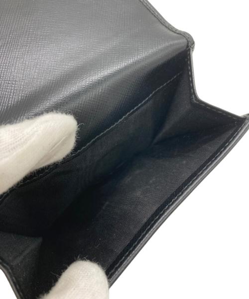 Salvatore Ferragamo（サルヴァトーレ フェラガモ）Salvatore Ferragamo (サルヴァトーレ フェラガモ) ガンチーニ2つ折り財布 ブラック サイズ:表記なしの古着・服飾アイテム