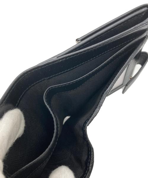 Salvatore Ferragamo（サルヴァトーレ フェラガモ）Salvatore Ferragamo (サルヴァトーレ フェラガモ) ガンチーニ2つ折り財布 ブラック サイズ:表記なしの古着・服飾アイテム