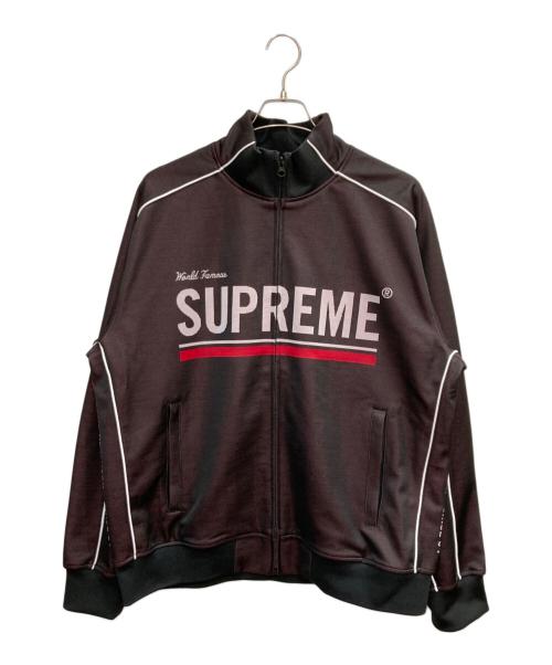 SUPREME（シュプリーム）Supreme (シュプリーム) World Famous Jacquard Track Jacket ブラック サイズ:XLの古着・服飾アイテム