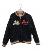 STUDIO D'ARTISAN&SAステュディオダルチザンアンドＳＡ）の古着「スカジャン」｜ブラック