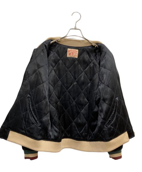 STUDIO D'ARTISAN&SA（ステュディオダルチザンアンドＳＡ）STUDIO D'ARTISAN&SA (ステュディオダルチザンアンドＳＡ) スカジャン ブラック サイズ:Mの古着・服飾アイテム