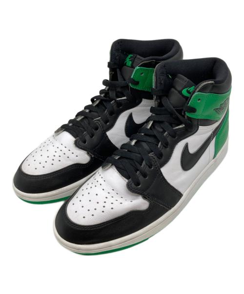 NIKE（ナイキ）NIKE (ナイキ) Air Jordan 1 Retro High OG Celtics ブラック×ラッキーグリーン サイズ:UK8.5/EUR43/US9.5/27.5cmの古着・服飾アイテム