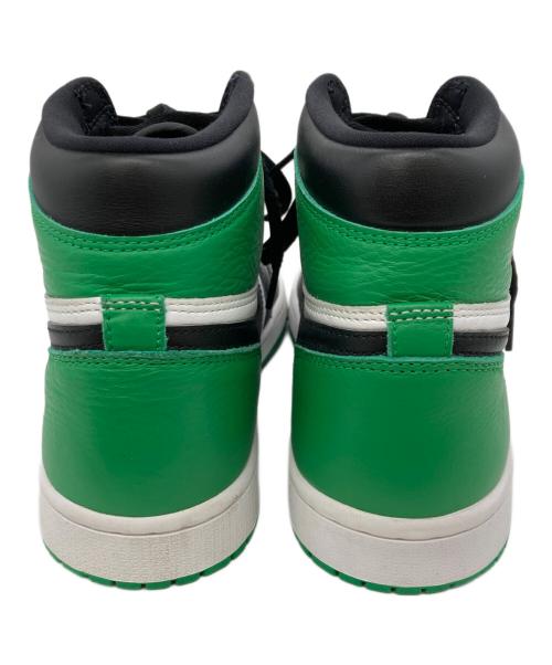NIKE（ナイキ）NIKE (ナイキ) Air Jordan 1 Retro High OG Celtics ブラック×ラッキーグリーン サイズ:UK8.5/EUR43/US9.5/27.5cmの古着・服飾アイテム