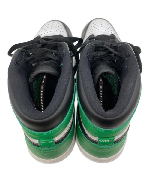 NIKE（ナイキ）NIKE (ナイキ) Air Jordan 1 Retro High OG Celtics ブラック×ラッキーグリーン サイズ:UK8.5/EUR43/US9.5/27.5cmの古着・服飾アイテム