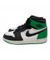 NIKE (ナイキ) Air Jordan 1 Retro High OG Celtics ブラック×ラッキーグリーン サイズ:UK8.5/EUR43/US9.5/27.5cm：7000円