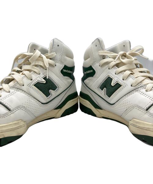 NEW BALANCE（ニューバランス）NEW BALANCE (ニューバランス) Aime Leon Dore (エメ レオン ドレ) スニーカー アイボリー×グリーン サイズ:10の古着・服飾アイテム