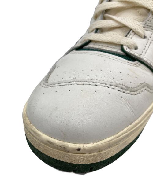 NEW BALANCE（ニューバランス）NEW BALANCE (ニューバランス) Aime Leon Dore (エメ レオン ドレ) スニーカー アイボリー×グリーン サイズ:10の古着・服飾アイテム