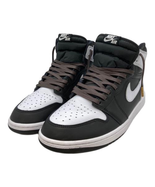 NIKE（ナイキ）NIKE (ナイキ) AIR JORDAN 1 RETRO HIGH OG ホワイト×ブラック サイズ:10.5の古着・服飾アイテム