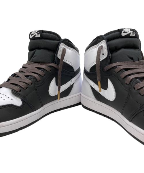 NIKE（ナイキ）NIKE (ナイキ) AIR JORDAN 1 RETRO HIGH OG ホワイト×ブラック サイズ:10.5の古着・服飾アイテム