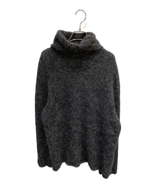JURGEN LEHL（ヨーガンレール）JURGEN LEHL (ヨーガンレール) アルパカ混タートルネックニット グレー サイズ:Mの古着・服飾アイテム