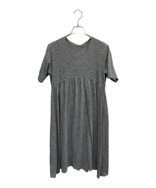 JURGEN LEHL（ヨーガンレール）JURGEN LEHL (ヨーガンレール) リネンワンピース グレー サイズ:Mの古着・服飾アイテム