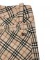 中古・古着 BURBERRY BLUE LABEL (バーバリーロンドンブルーレーベル) ノバチェックパンツ ベージュ サイズ:36：4000円