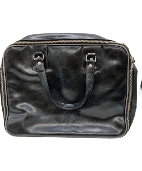 FRED PERRY（フレッドペリー）FRED PERRY (フレッドペリー) COMME des GARCONS SHIRT (コムデギャルソンシャツ) PVCバッグ ブラック サイズ:FREEの古着・服飾アイテム