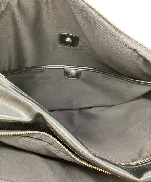 FRED PERRY（フレッドペリー）FRED PERRY (フレッドペリー) COMME des GARCONS SHIRT (コムデギャルソンシャツ) PVCバッグ ブラック サイズ:FREEの古着・服飾アイテム