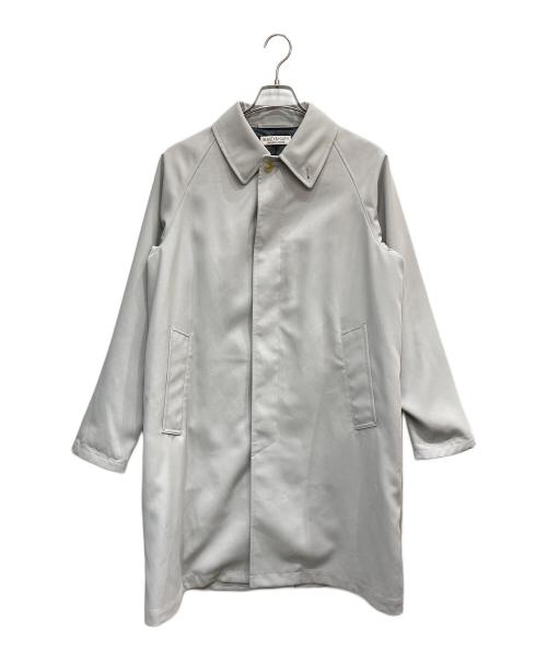 BEAUTY&YOUTH UNITED ARROWS（ビューティーアンドユースユナイテッドアローズ）BEAUTY&YOUTH UNITED ARROWS (ビューティーアンドユースユナイテッドアローズ) クリアリーツイルバルカラーコート スカイブルー サイズ:Mの古着・服飾アイテム