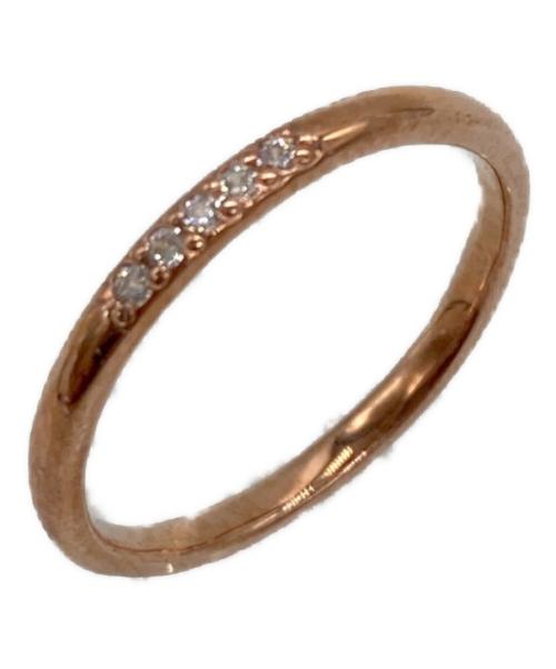 ete（エテ）ete (エテ) ビジューリング ピンク サイズ:7の古着・服飾アイテム