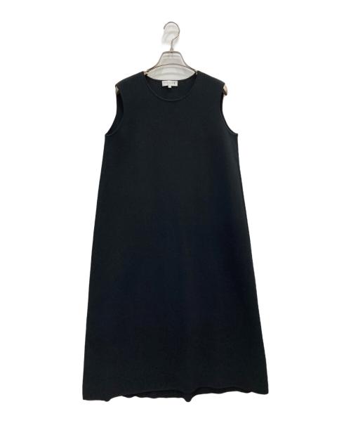 MACKINTOSH LONDON（マッキントッシュ ロンドン）MACKINTOSH LONDON (マッキントッシュ ロンドン) ノースリーブワンピース ブラック サイズ:38の古着・服飾アイテム