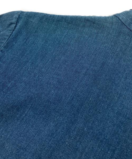 45R（フォーティファイブ・アール）45R (フォーティファイブ・アール) チャイナシャツ インディゴ サイズ:2の古着・服飾アイテム