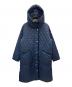 Barbour（バブアー）の古着「Harmby キルティング フード ロング コート」｜ネイビー