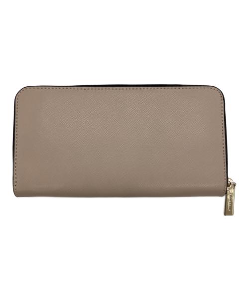 Kate Spade（ケイトスペード）Kate Spade (ケイトスペード) ステイシー カラーブロック ラージ コンチネンタル ウォレット ベージュの古着・服飾アイテム