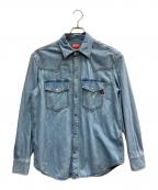 DIESELディーゼル）の古着「デニムシャツ」｜インディゴ