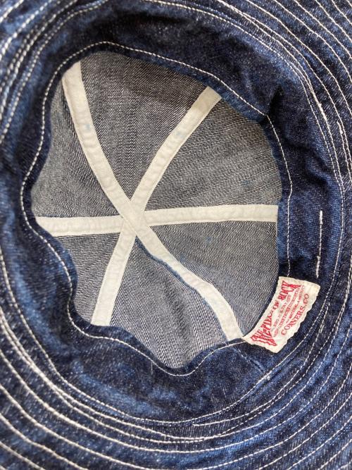 ONEPIECE OF ROCK（ワンピースオブロック）ONEPIECE OF ROCK (ワンピースオブロック) バケットハット インディゴの古着・服飾アイテム