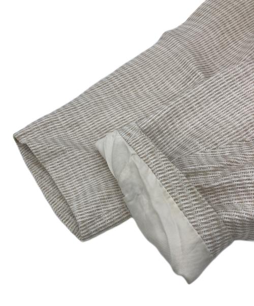 COMME des GARCONS HOMME（コムデギャルソン オム）COMME des GARCONS HOMME (コムデギャルソン オム) オールドリネンテーラードジャケット アイボリー サイズ:Mの古着・服飾アイテム