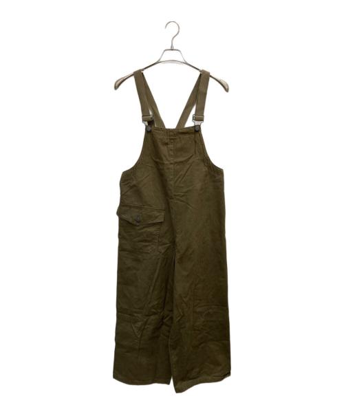freada（フリーダ）freada (フリーダ) オーバーオール カーキ サイズ:Sの古着・服飾アイテム