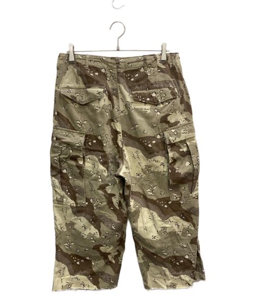 FREAK'S STORE（フリークスストア）FREAK'S STORE (フリークストア) 迷彩カーゴパンツ ベージュ サイズ:Mの古着・服飾アイテム